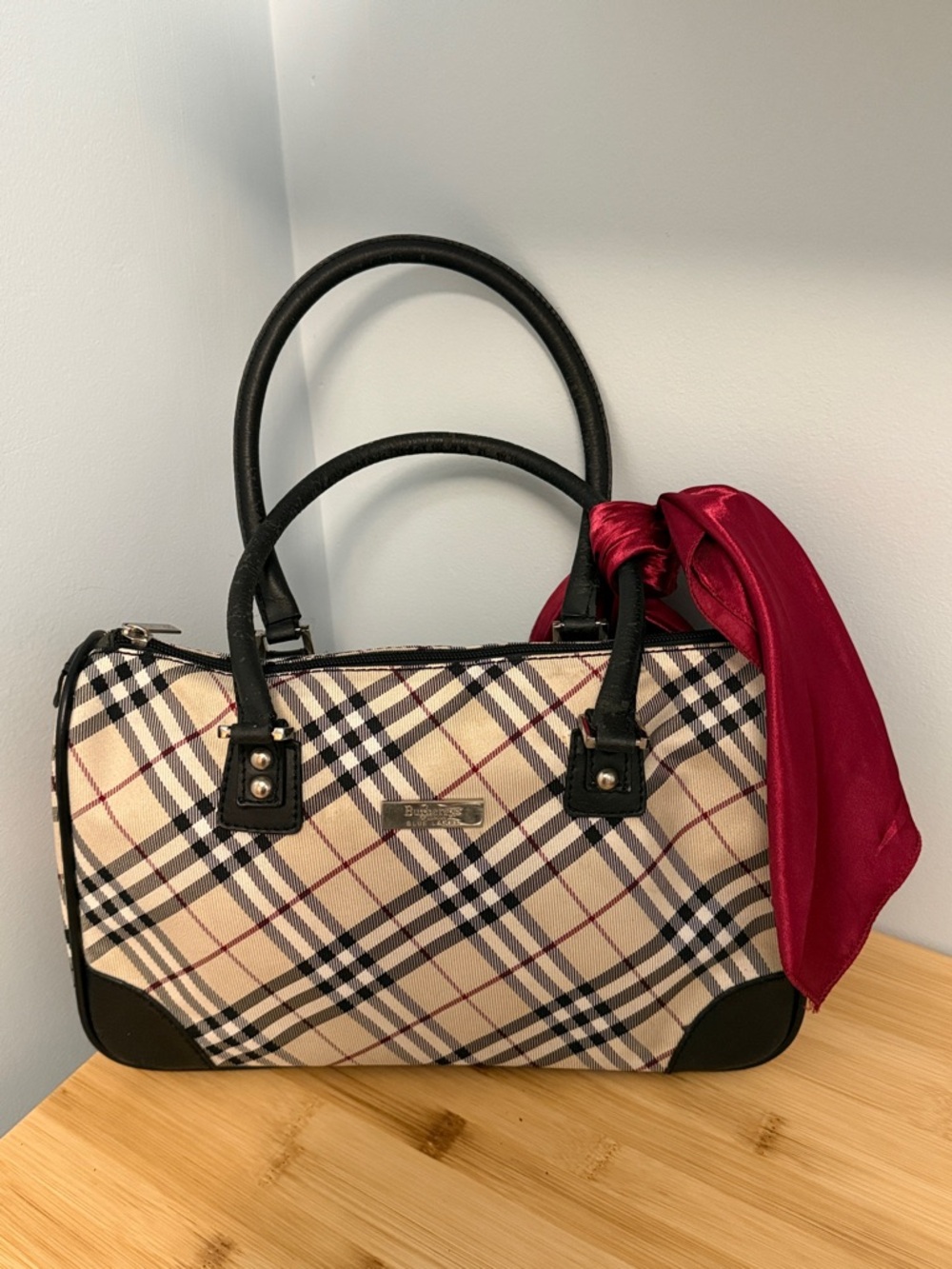 Burberry Blue Label Satchel Bag